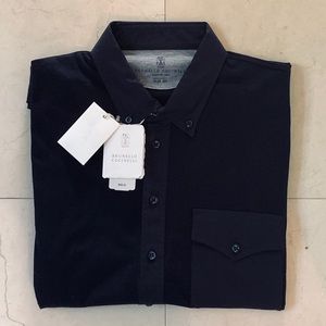 NWT Brunelli Cucinelli Men’s Button Down Shirt